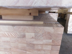 Siberian Pine 1 Ply Solid Wood Panel 40 mm x 300 mm x 2000 mm