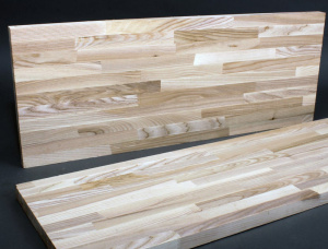 家具面板指接型态 (不连续桶板) 橡木 20 mm x 800 mm x 2400 mm