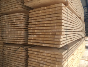 50 mm x 200 mm x 6000 mm KD R/S Heat Treated Siberian spruce