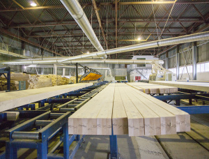 Straight Glulam Beam European spruce 180 mm x 210 mm x 13.5 m
