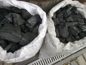 Древесный уголь Капокиер (Западно африканский Боьбакс, Эсодоум) 100 мм