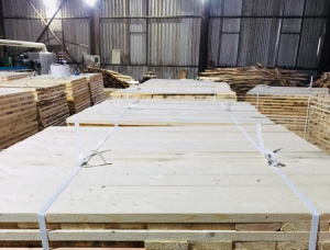 European spruce Pallet timber 22 mm x 100 mm x 1000 mm