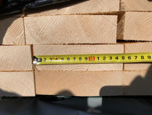 44 mm x 150 mm x 6000 mm KD R/S Heat Treated European spruce Lumber