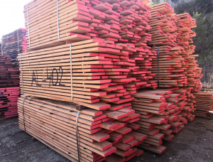 50 mm x 50 mm x 50 mm KD S4S Pressure Treated Siberian Pine Lumber