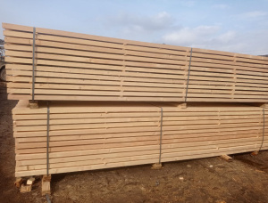 25 mm x 100 mm x 6000 mm GR S4S  European spruce Lumber