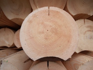 Rounded logs 280 mm x 6 mm