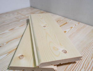 KD Spruce-Pine (S-P) V-Groove Paneling 16 mm x 143 mm x 3300 mm