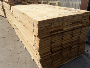 White Oak Lumber KD 27 mm x 80 mm x 300 mm