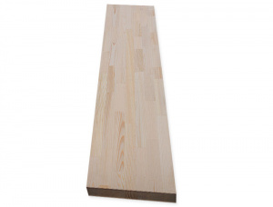 Siberian Pine 1 Ply Solid Wood Panel 40 mm x 300 mm x 2000 mm