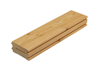 Siberian Larch Solid Wood Decking KD 32 mm x 135 mm x 6000 mm