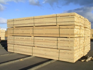 100 mm x 300 mm x 600 mm KD S4S  Spruce-Pine-Fir (SPF) Lumber