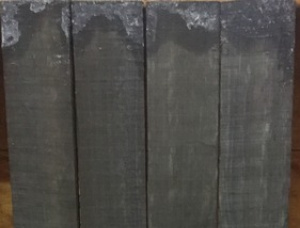 7 mm x 90 mm x 530 mm AD S4S  Ebony (Ebène) Lumber