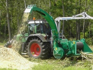 Рубильная машина JENZ HEM 540 ZA с КОМ от трактора