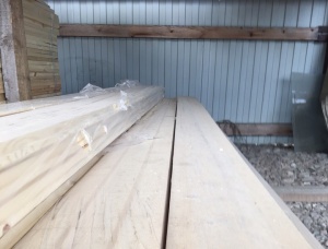 Scots Pine Solid Wood Decking 28 mm x 146 mm x 3000 mm
