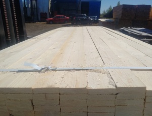 25 mm x 103 mm x 3050 mm KD R/S  Siberian spruce Lumber