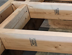 45 mm x 95 mm x 6000 mm KD S4S  European spruce Lumber