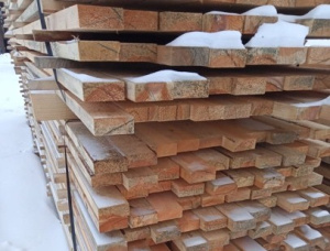 25 mm x 100 mm x 4000 mm KD S4S  Spruce-Pine (S-P) Lumber