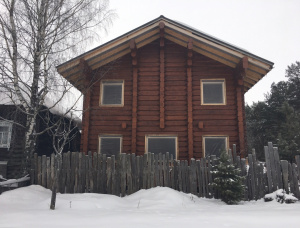 Sauna Siberian spruce 30 m<sup>2</sup>