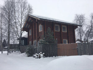 Sauna Siberian spruce 30 m<sup>2</sup>