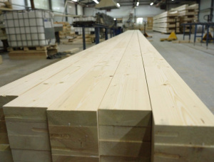 Straight Glulam Beam Spruce-Pine (S-P) 200 mm x 185 mm x 15 m