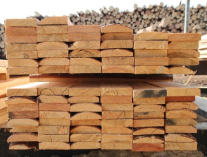 20 mm x 70 mm x 4000 mm AD R/S  Siberian Larch Lumber