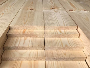 20 mm x 150 mm x 4000 mm KD S2S  Siberian Larch Lumber