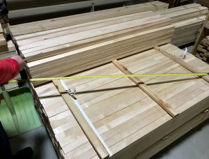 20 mm x 45 mm x 3200 mm KD Heat Treated Birch Furring strip board