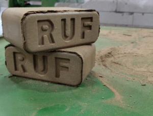 RUF Wood Briquettes 150 mm x 100 mm x 60 mm