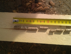 云杉 - 松 - 冷杉 (SPF) 木制颗粒 8 mm x 15 mm