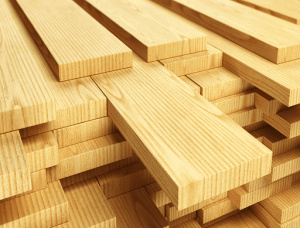 3.55 mm x 12 mm x 10 mm KD S1S1E Pressure Treated Siberian spruce Lumber