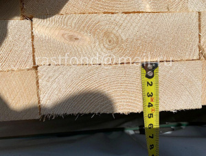 44 mm x 125 mm x 6000 mm KD R/S Heat Treated European spruce Lumber