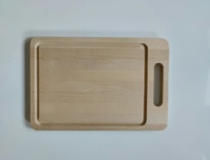 木菜板 矩形的 垂枝桦 290 mm x 190 mm x 15 mm