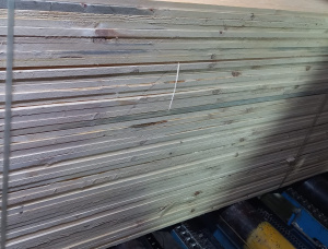 25 mm x 100 mm x 5000 mm KD R/S  Spruce-Pine (S-P) Lumber