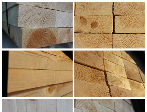44 mm x 100 mm x 5100 mm KD R/S Heat Treated Spruce-Pine (S-P) Lumber