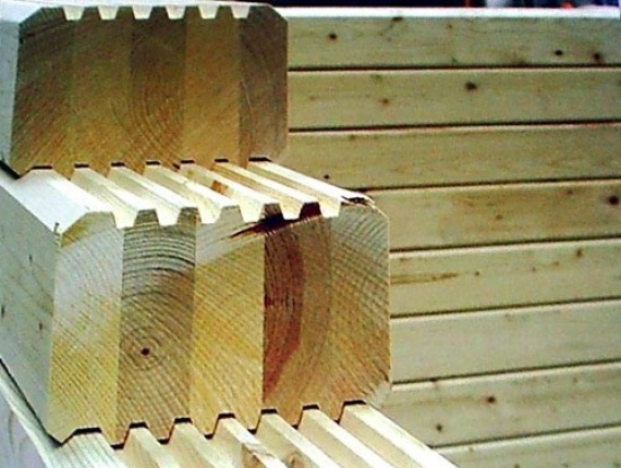 Glulam Timber Wall Prefab Sets (house kits)