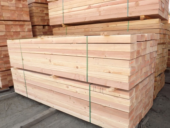 Birch Lumber KD 100 мм x 100 мм x 3 м