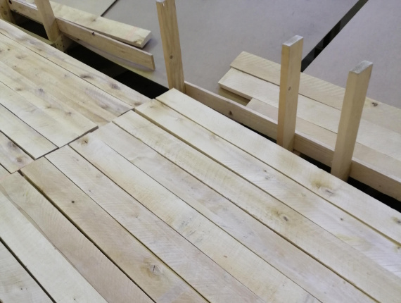 24 mm x 75 mm x 1000 mm KD R/S  Birch Lumber
