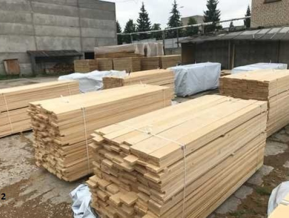 50 mm x 100 mm x 3000 mm KD S4S  Silver Birch Lumber