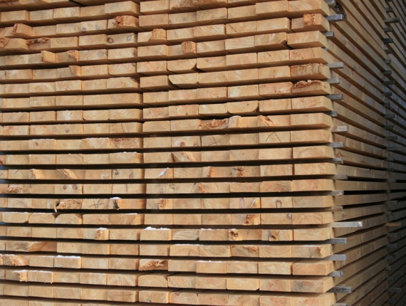 52 mm x 153 mm x 6005 mm GR R/S  Siberian Larch Lumber