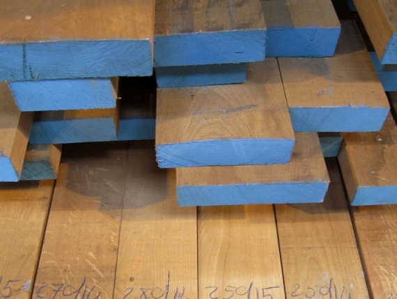 KD, Square Edged Oak Sawn Lumber, 27 mm Thick