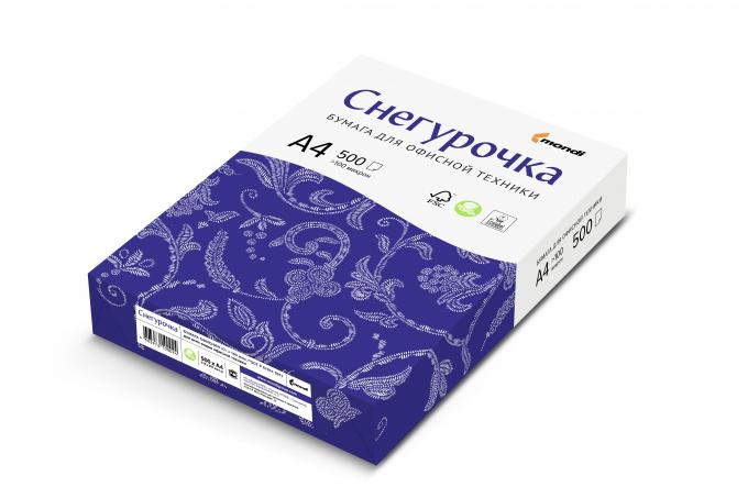 Mondi обновила бренд офисной бумаги «Снегурочка»