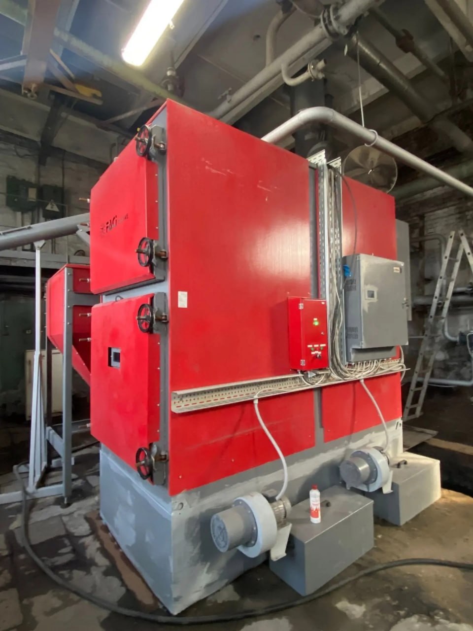 В двух котельных Вологодской обл. установлены пеллетные котлы