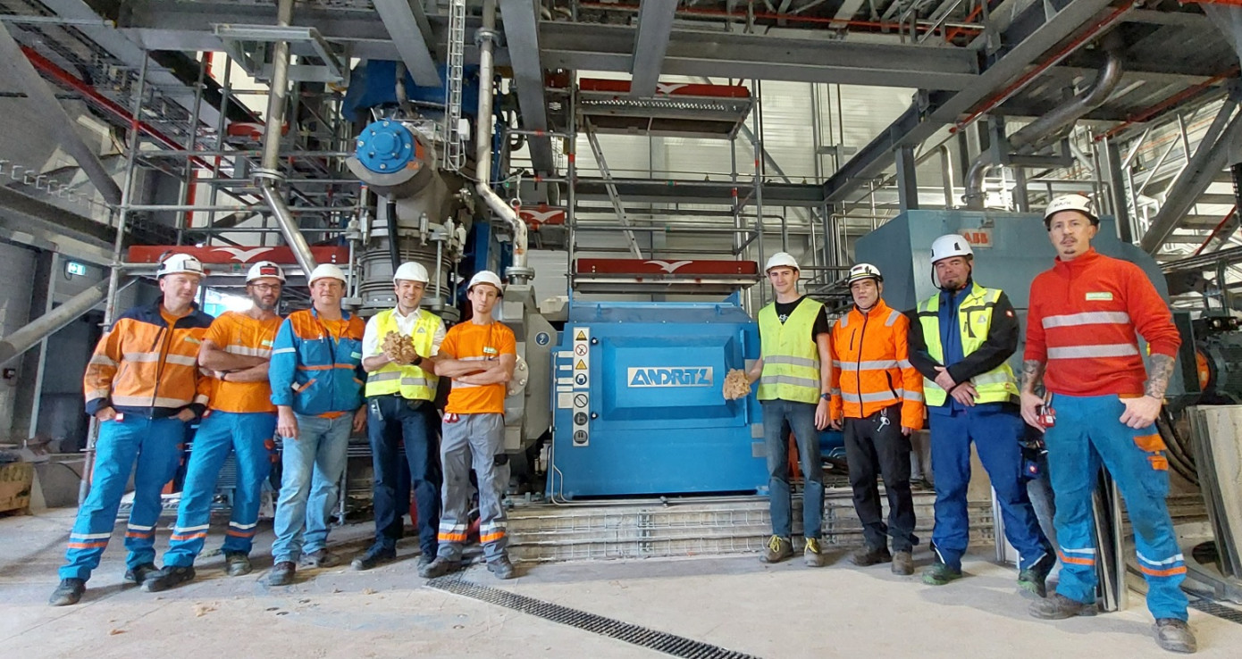 Pavatex produces first fibers at its insulation board production facility in Golbey, France