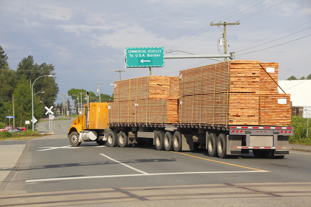 Exports of softwood lumber from Canada to U.S. decrease 28% in January