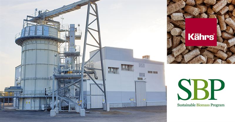 Kährs receives Sustainable Biomass Program certificate for its wood pellets