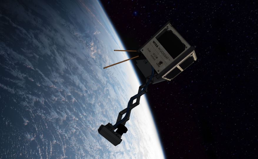 Фанерный спутник WISA Woodsat прошел испытания в Европейском космическом агентстве