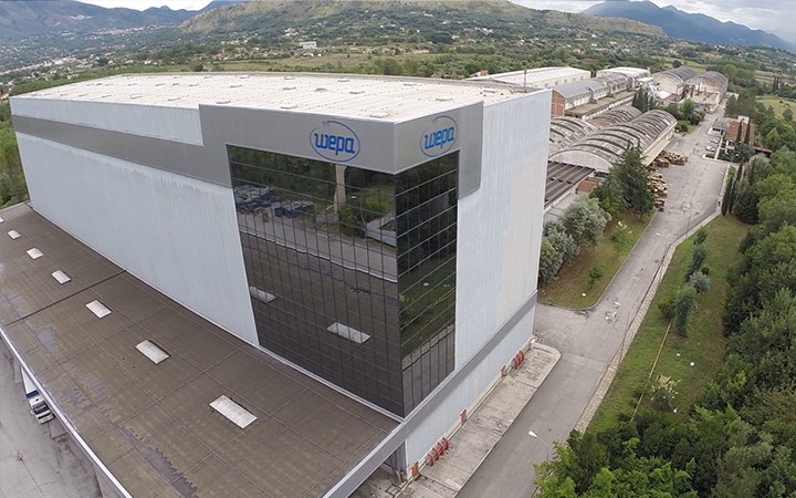 Runtech реконструировала вакуумные системы на заводах WEPA Group в Италии