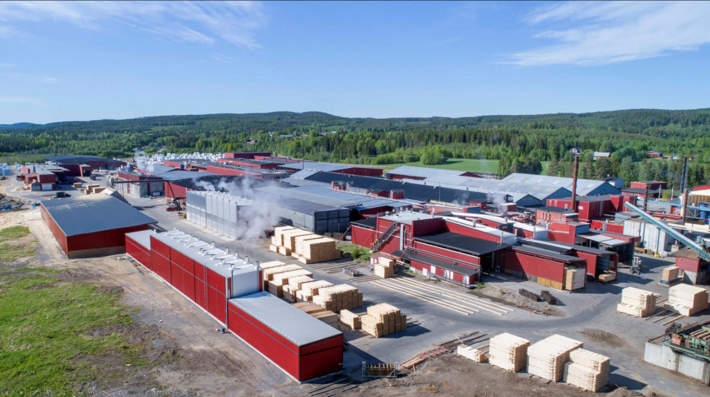 Martinsons" sawmills in Bygdsiljum and Kroksjön, Sweden, will be Holmen