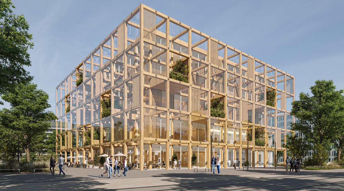 Veidekke ASA to build innovation wooden building in Lund Sweden