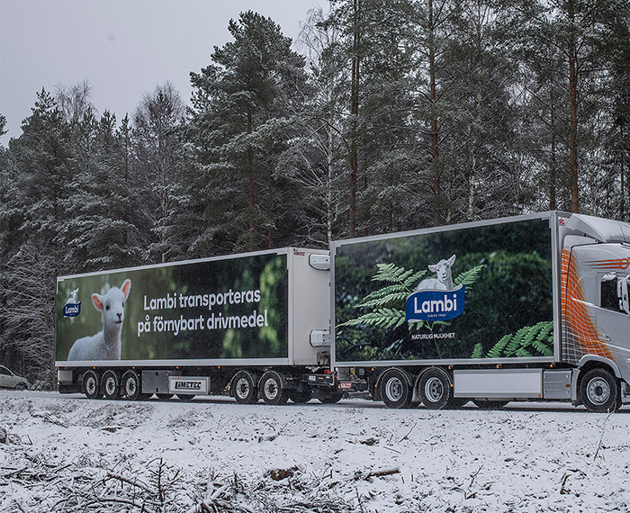Metsä Tissue использует возобновляемое топливо при перевозках продукции в Швеции